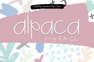 Alpaca: A Joyful Display Font for Expressive Design