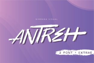 Antreh: Bold Display Font with Cool Vibe