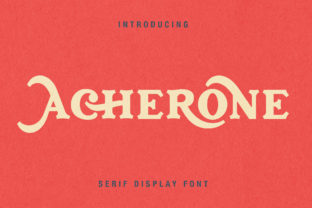 Archerone: A Bold Vintage Display Font That Makes Statements