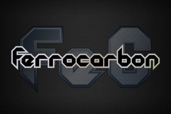 Ferrocarbon Family: The Sci-Fi Display Font That Commands Attention