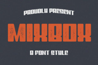 MixBox Family: Elevate Your Design With Eight Distinctive, Ready-to-Use Fonts