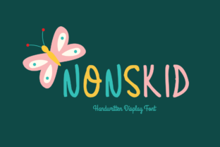 Nonskid: Whimsical Handwriting with Bold Personality
