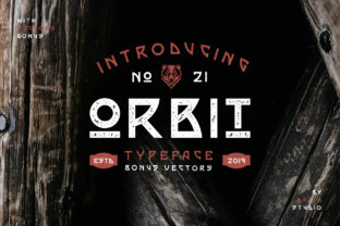 Orbit: A Spacey, Futuristic Display Font for Bold Visual Impact