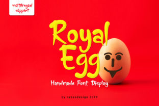 Royal Egg: A Playful Display Font